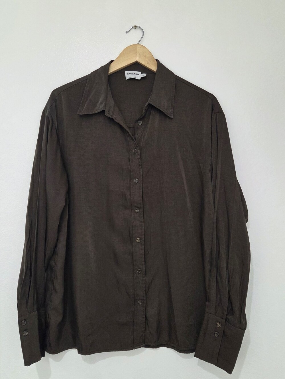 Claire Rose x Na-kd Button Down Blouse - Picture 2 of 7
